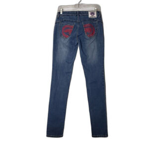 ECKORED DENIM Straight Leg Skinny Jeans Juniors Size 5/6